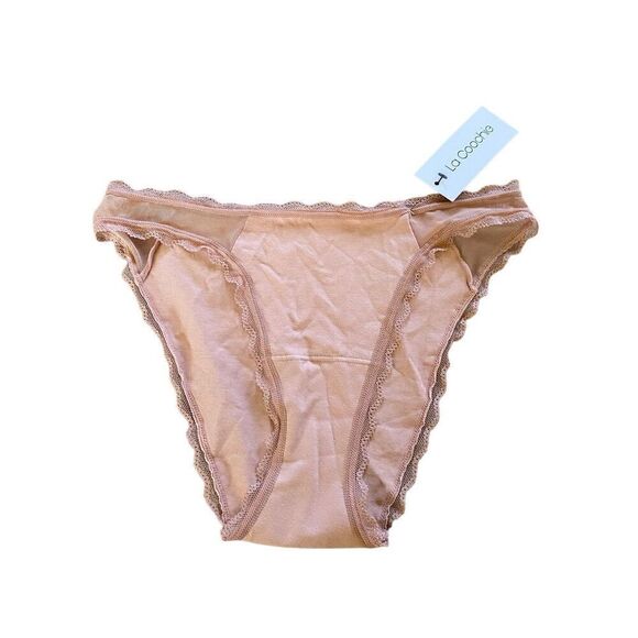 La Coochie Underwear XS lot of 7 Mid Rise Brie Rose - Picture 2 of 6